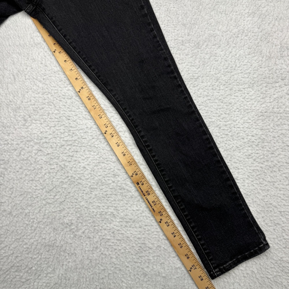 Levi's 311 Shaping‎ Skinny Jeans Black Dark Wash Stretch Denim Pants Size 30x28 - Picture 7 of 13